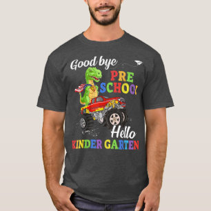 Camiseta Adiós Preescolar Hola Kindergarten El Último Día D