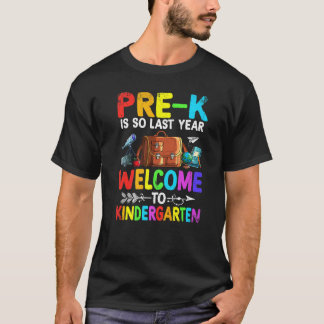 Camiseta Adiós PreK Bienvenidos Al Escuadrón De Jardín Infa