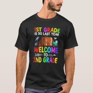 Camiseta Adiós primer grado Bienvenidos al 2do grado Squad