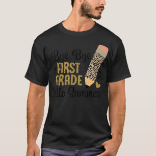 Camiseta Adiós Primer Grado Hola Fin De Verano De La Escuel