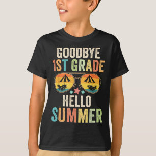 Camiseta Adiós primer grado Hola primer grado de verano últ
