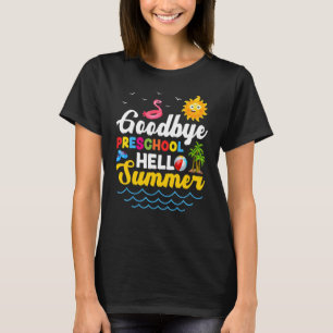 Camiseta Adiós, profesor de preescolar, niños de 12 años, b