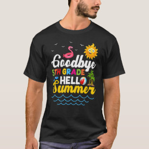 Camiseta Adiós, profesor de quinto grado, niños de secundar