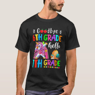 Camiseta Adiós, profesor de sexto grado y séptimo grado de