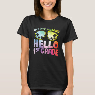 Camiseta Adiós Summer Hello Gradiente De 1er Grado De Vuelt