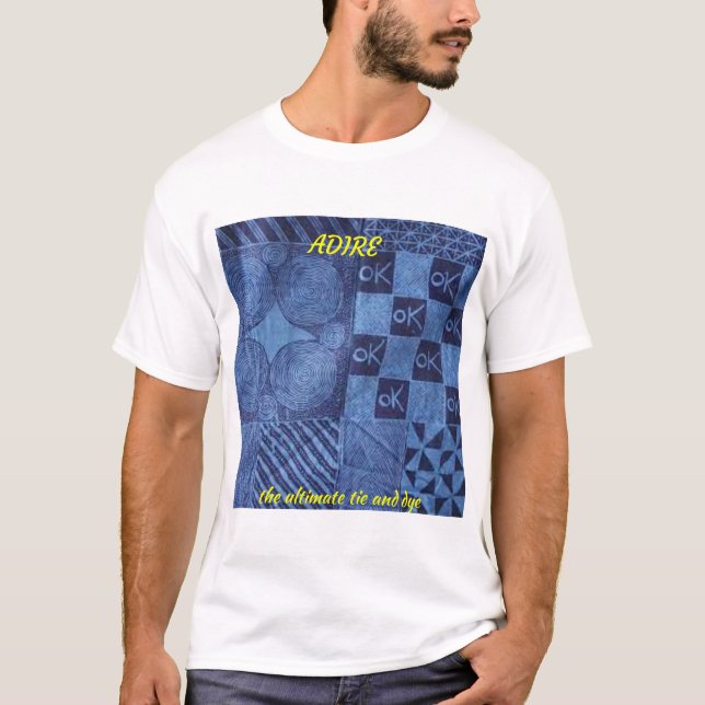Camiseta ADIRE - El Tejido Original Y El Tejido De Tejido (Anverso)