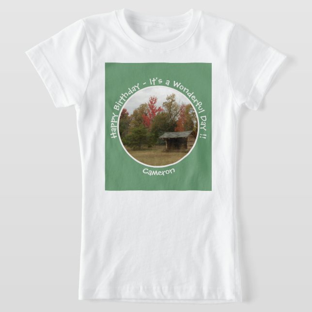 Camiseta Adirondack Lean-to en artículos de la fiesta de cu (Distribución)