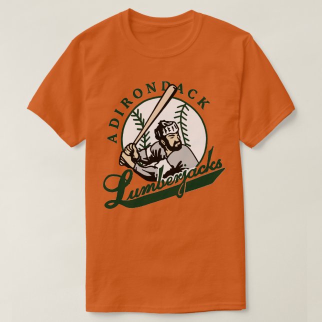 Camiseta Adirondack Lumberjacks Béisbol (Diseño del anverso)