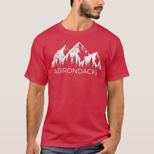 Camiseta    Adirondacks Cool Adirondacks New York Mountain 