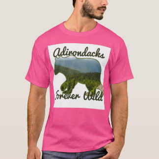 Camiseta Adirondacks Forever Wilever Baseball Sleeve
