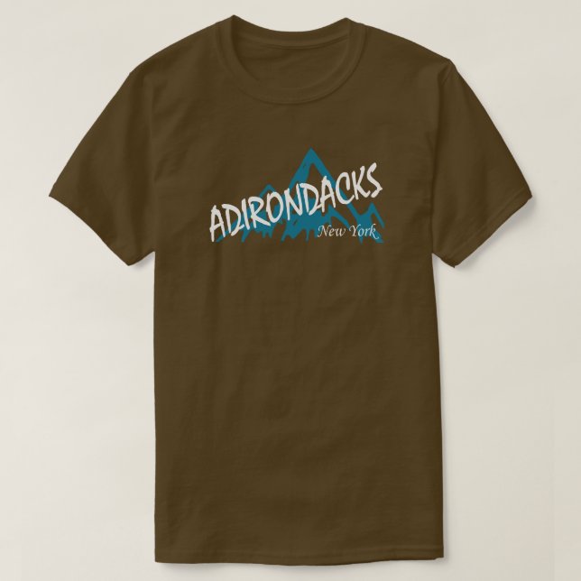 Camiseta Adirondacks New York (Diseño del anverso)