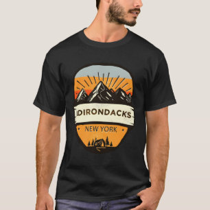 Camiseta Adirondones retro vintage para recuerdos de Nueva
