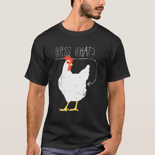 Camiseta Adivina Culito De Pollo (Anverso)