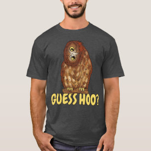 Camiseta Adivina Hoo Funny Owl