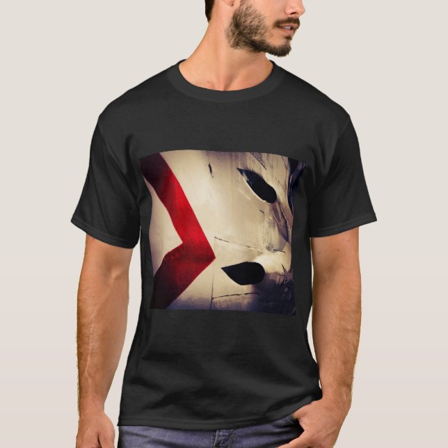 Camiseta Adivina La Aeronave (Cruzado F-8) (Anverso)