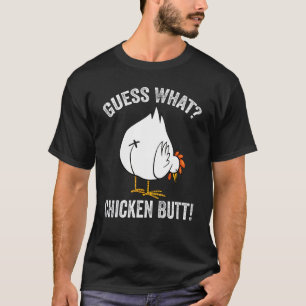 Camiseta Adivina lo que el pollo con mantequilla de pollo M