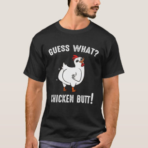 Camiseta Adivina Qué Animal Trasero De Pollo Buffs De Polli