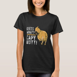 Camiseta Adivina qué Capy Butt Capybara Capibara