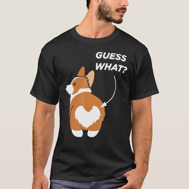 Camiseta Adivina Qué Corgi (Anverso)