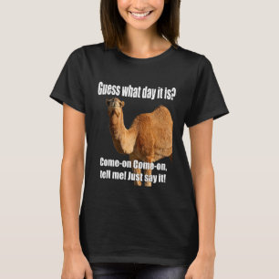 Camiseta Adivina Qué Día Es Miércoles De Mitad De Semana Mo