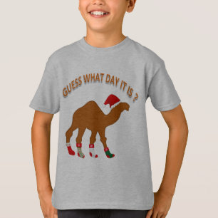 Camiseta ¿Adivina qué día es? Navidad