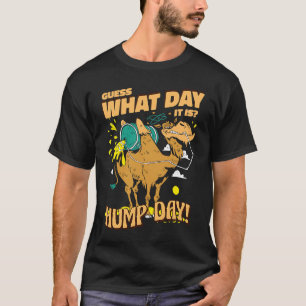 Camiseta Adivina Qué Día Son Los Camellos Animales De Día D