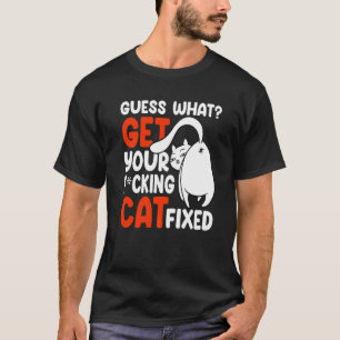 Camiseta Adivina Qué Esteriliza a Tu Gato  Rescate de Gatos