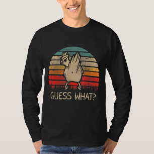 Camiseta Adivina qué granjero de pollo pero vinagre