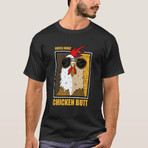 Camiseta ADIVINA QUE POLLO CULO Granja de Pollos Culo