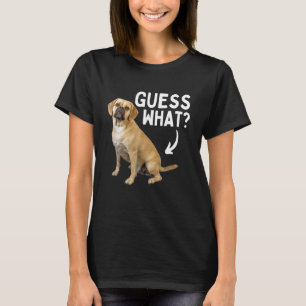 Camiseta Adivina Qué Rescate de Dueño de Perro Híbrido Pugg