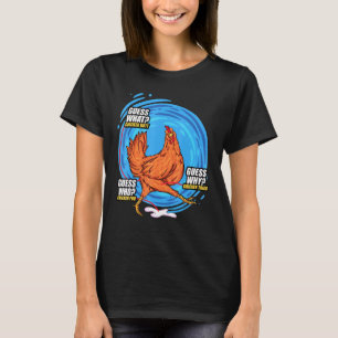 Camiseta Adivina qué sabueso de pollo adivina quién es la g