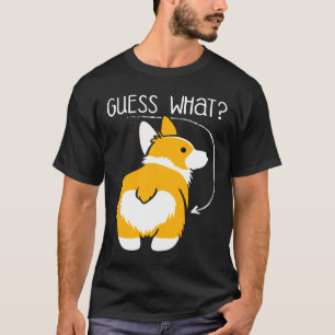 Camiseta Adivina Qué Trasero De Corgi