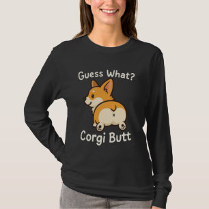 Camiseta Adivina Qué Trasero De Corgi