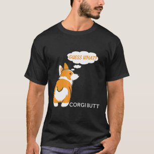 Camiseta Adivina Qué Trasero De Corgi  Para Corgi