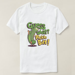 Camiseta ¡Adivina qué_ Trasero de Pepino! Pepino Divertido