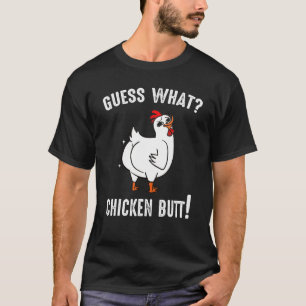 Camiseta Adivina Qué Trasero De Pollo Animales Bufs Pollito
