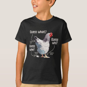 Camiseta Adivina qué trasero de pollo, divertido amante de
