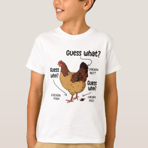 Camiseta Adivina qué trasero de pollo, divertido amante de