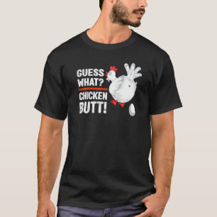 Camiseta Adivina Qué Trasero De Pollo Hermanos Padres Amigo