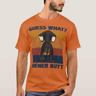 Camiseta Adivina qué trasero de Wiener