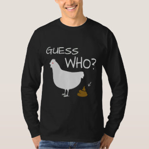 Camiseta Adivina quién es el pollo de Pollo Poo