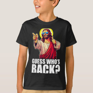 Camiseta Adivina Quién Vuelve_ Cristianos Jesús Solteros Fe