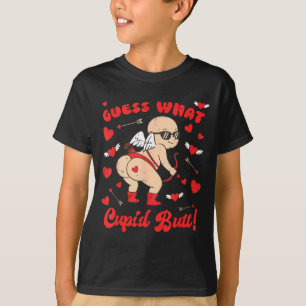 Camiseta Adivina San Valentín Qué Culito De Cupido Corazón