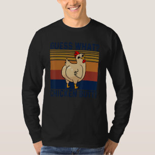 Camiseta Adivinan Los Animales Qué Butt De Pollo Cuesta Los