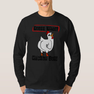 Camiseta Adivinan Los Animales Qué Butt De Pollo Cuesta Los