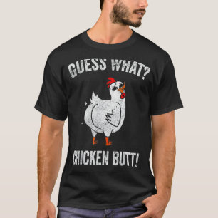Camiseta Adivinan Los Animales Qué Butt De Pollo Cuesta Los