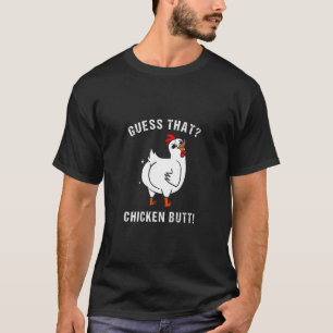 Camiseta Adivinan Los Animales Qué Butt De Pollo Cuesta Los