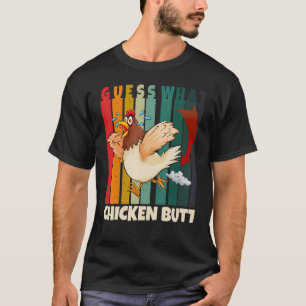 Camiseta Adivinan Los Animales Qué Butt De Pollo Cuesta Los