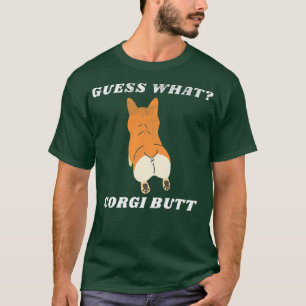 Camiseta Adivinan Qué Corgi Butt Impresionante Corgis Gales