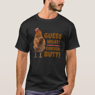 Camiseta Adivinan Qué Pollo, Pero Cuesto Pollo Detrás